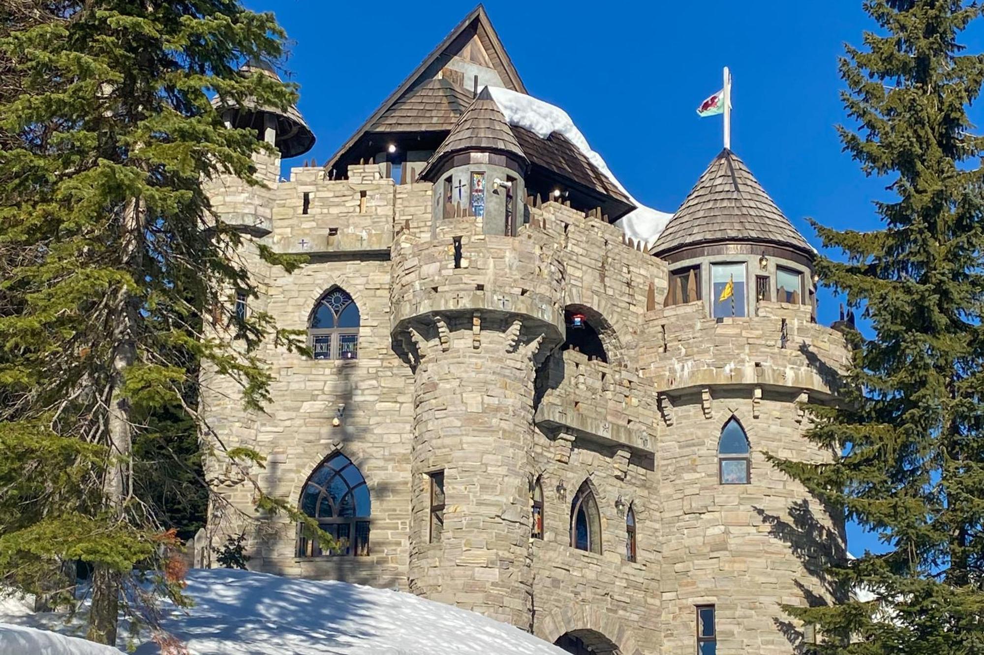 Villa Schweitzer Castle Sandpoint Esterno foto