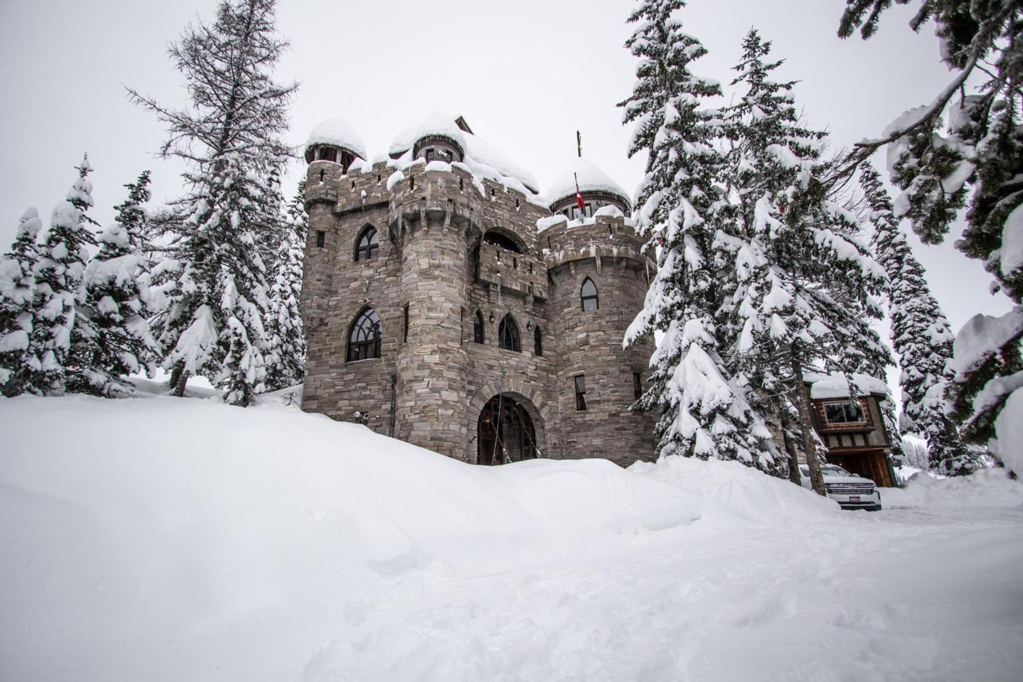 Villa Schweitzer Castle Sandpoint Esterno foto