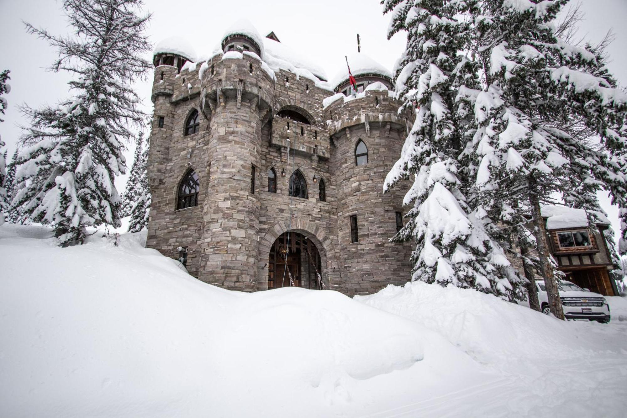 Villa Schweitzer Castle Sandpoint Esterno foto